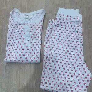 Firm price Heart Pattern Kids Pajamas